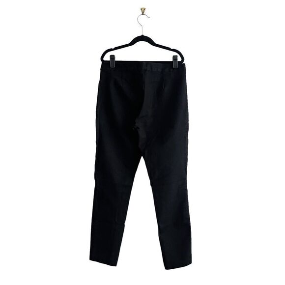 Banana Republic Ponte Legging Black Pants Women's 8 Stretch Zip Up - Picture 4 of 15